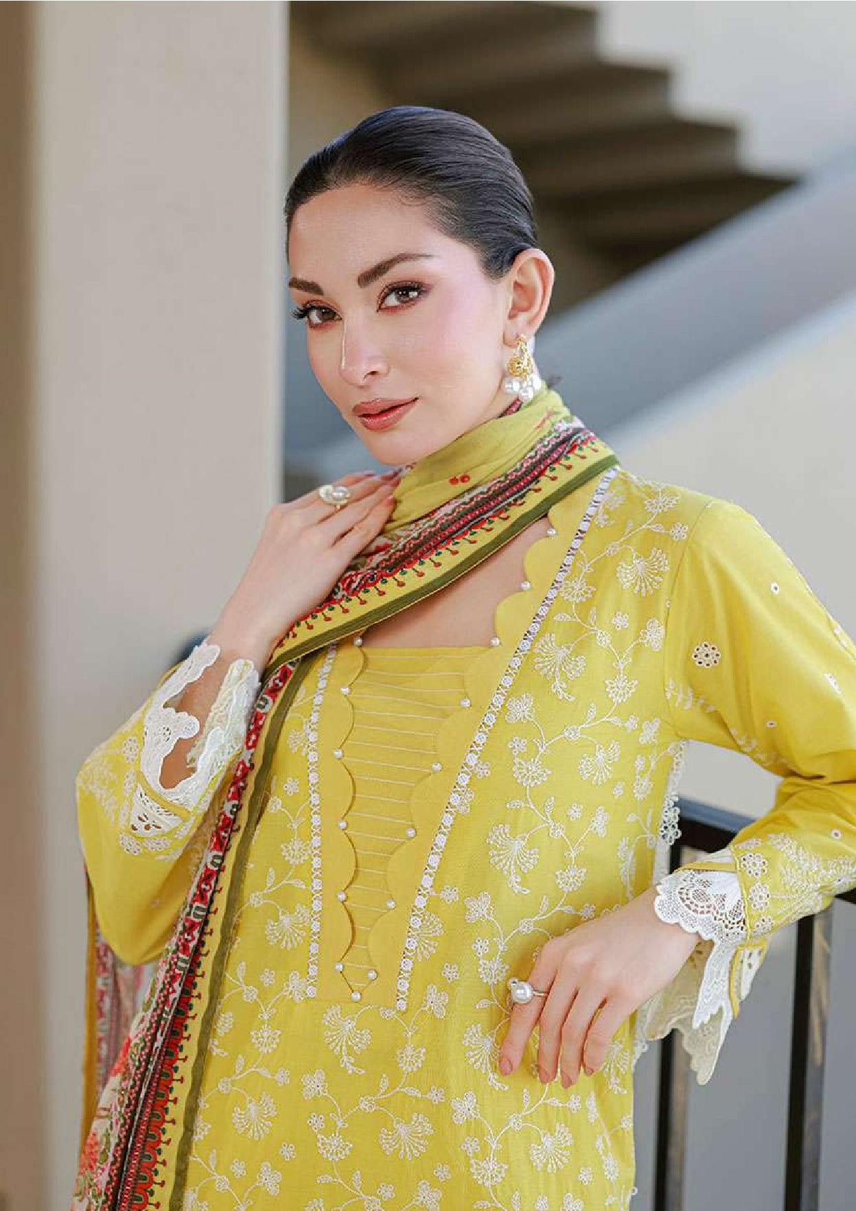 Zellbury | Unstitch 3 Pc Embroidered Cotton Collection