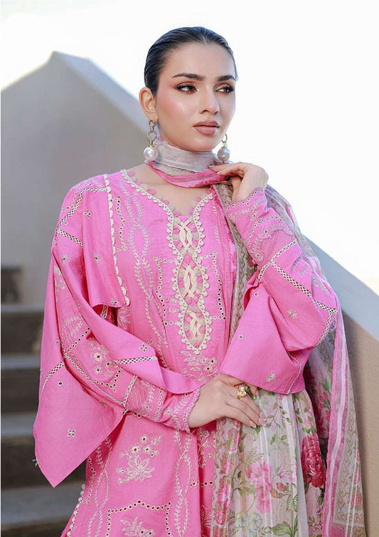 Zellbury | Unstitch 3 Pc Embroidered Cotton Collection