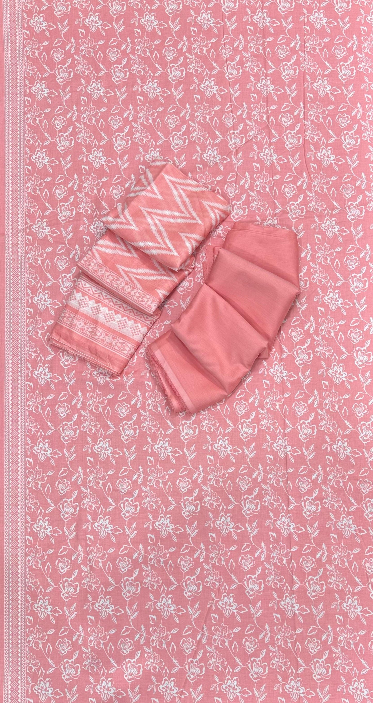 BIN SAEED Unstitched 3 Piece Printed Cotton Collection