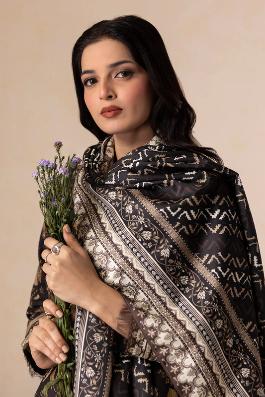 Zellbury | Unstitched 3 Pc Printed Printed Khaddar Collection