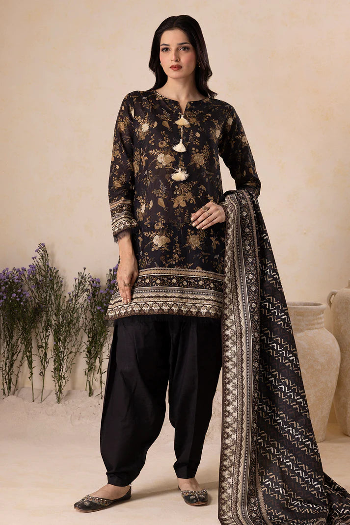 Zellbury | Unstitched 3 Pc Printed Printed Khaddar Collection