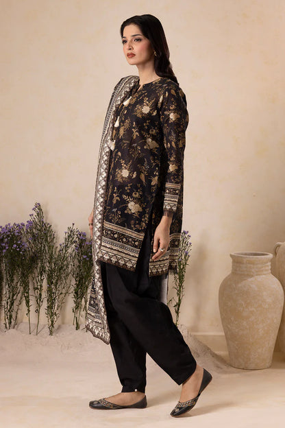 Zellbury | Unstitched 3 Pc Printed Printed Khaddar Collection