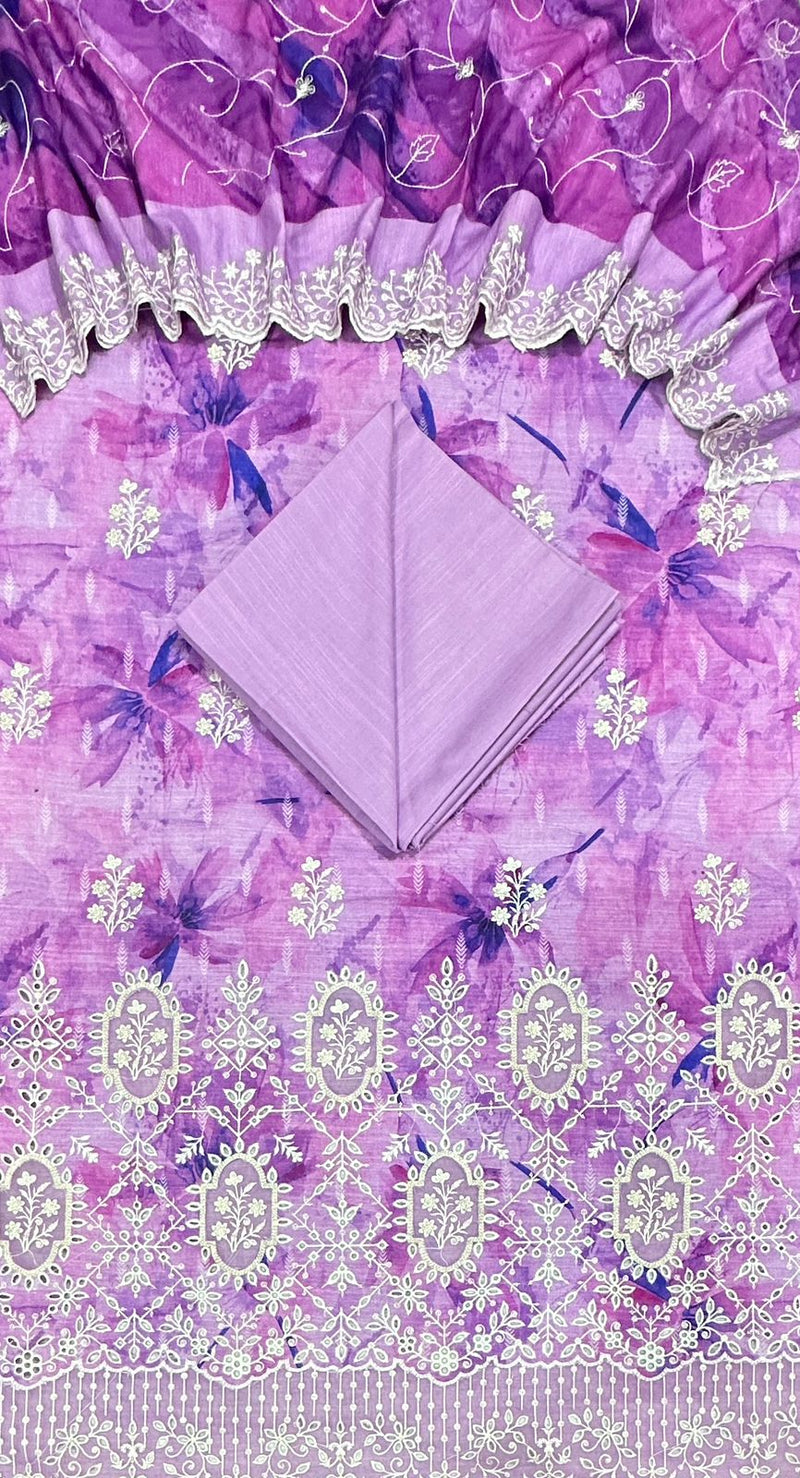 Riwayat | Unstitched 3pc Embroidered Khaddar Collection