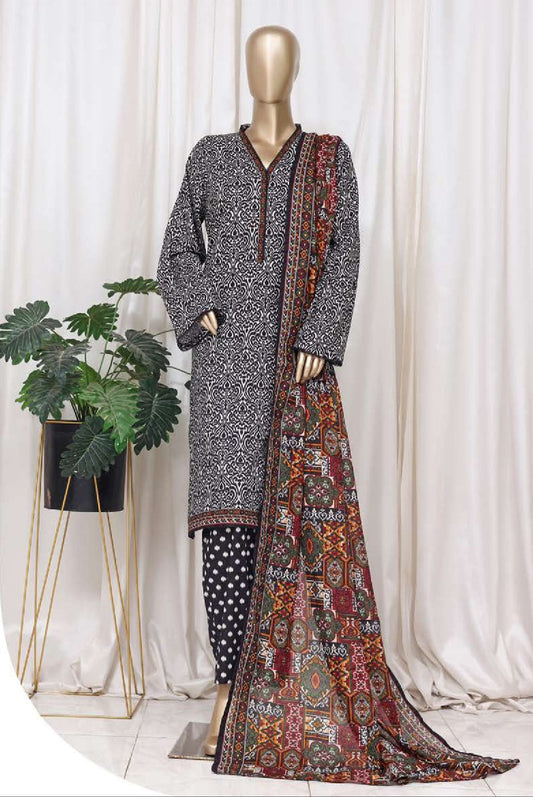 Bin Saeed | Stitched 3pc Printed Cotton Collection