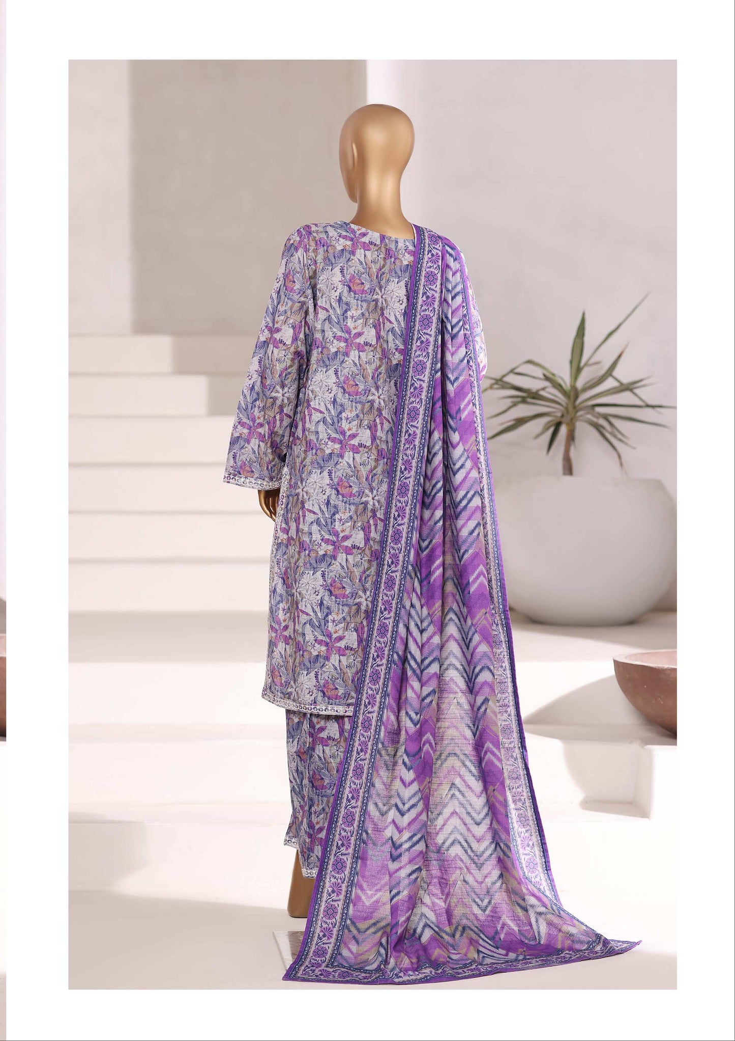 Sada Bahar | Stitched 3 Pc Embroidered Khaddar Collection