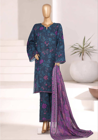 Sada Bahar | Stitched 3 Pc Embroidered Khaddar Collection