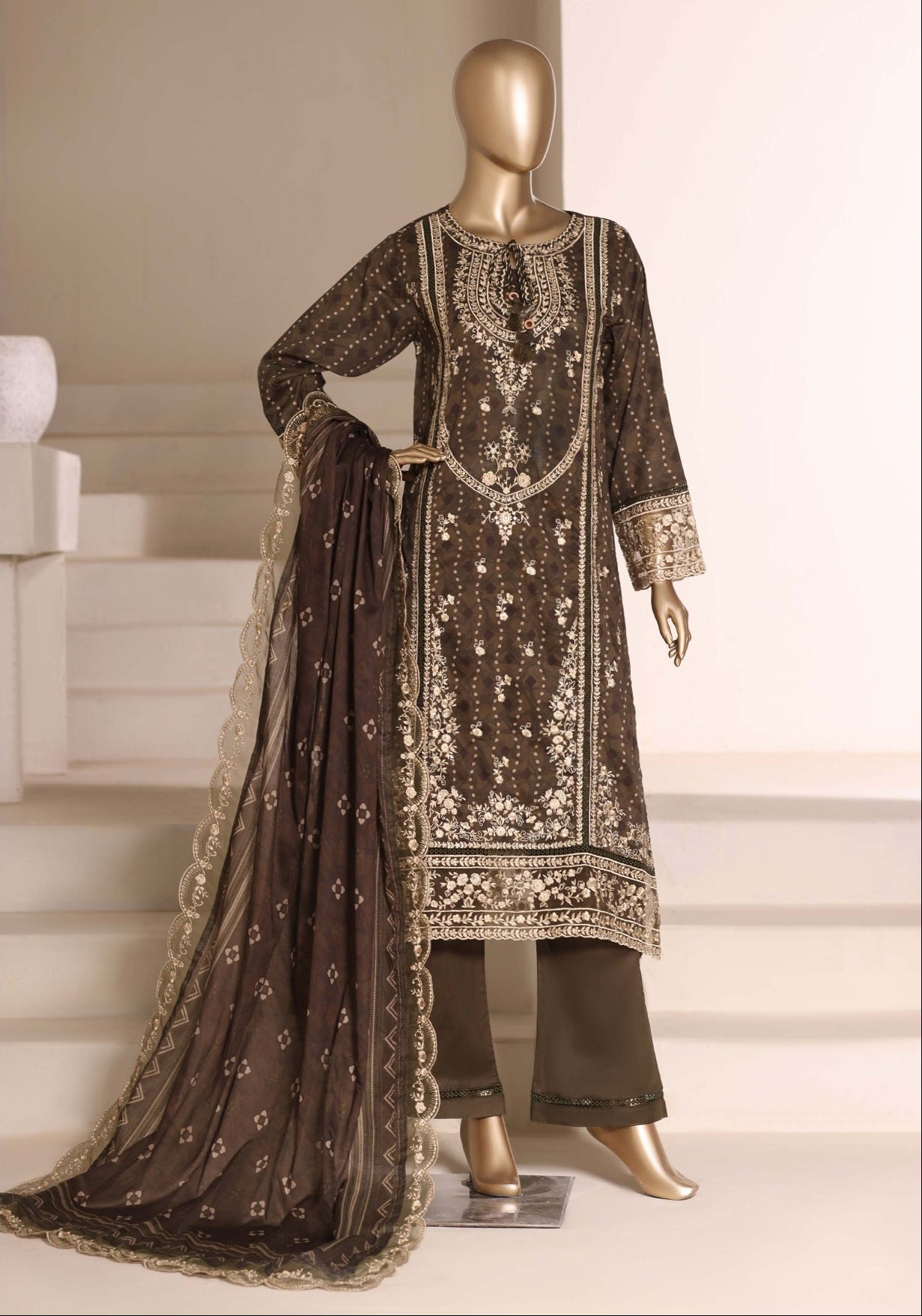 Sada Bahar | Stitch 3 PC Signature Festive Embroidered Lawn Collection