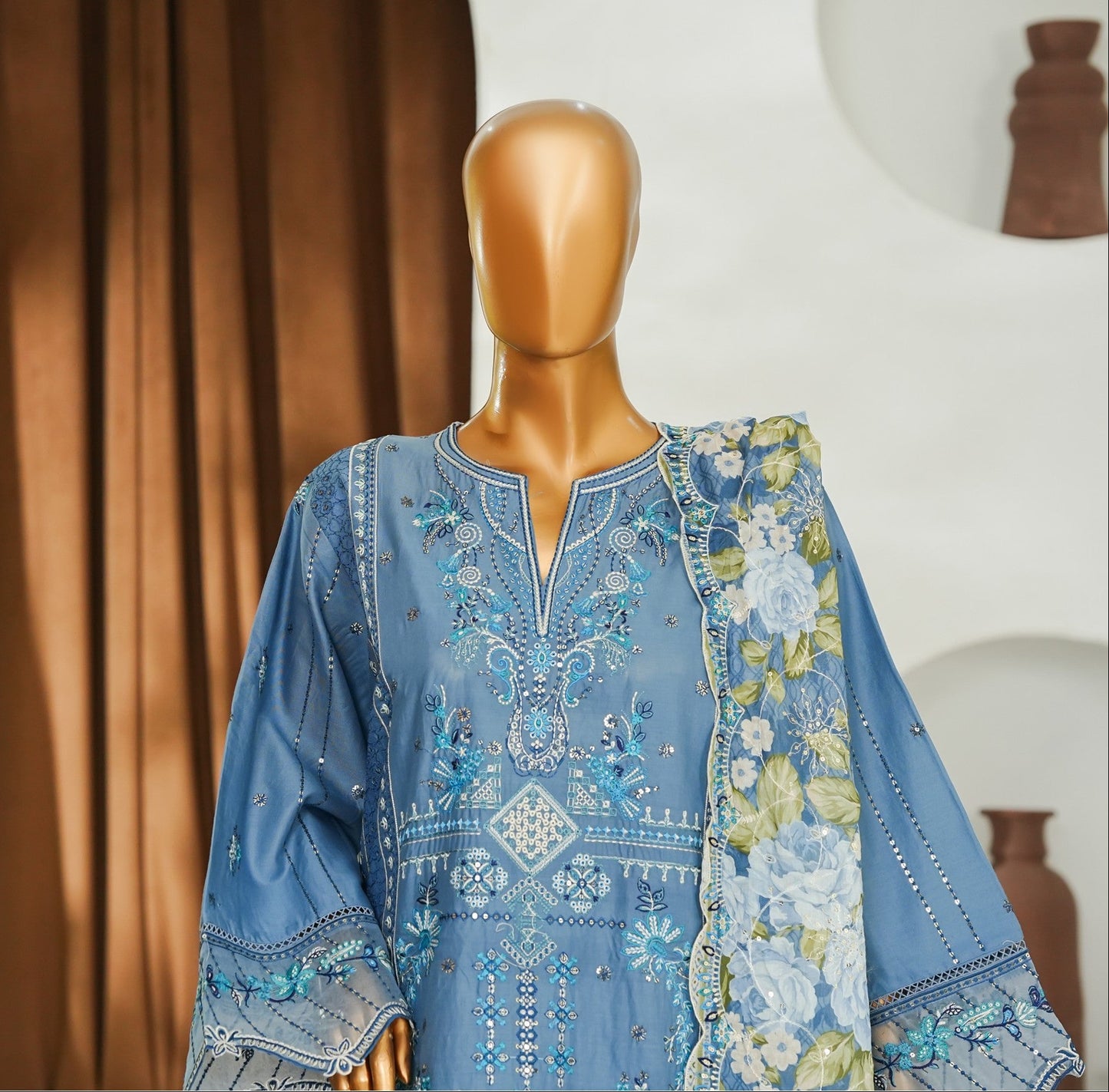 Bin Saeed | Stitch 3 Pc Luxury Embroidered Lawn Collection