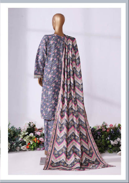 Bin Saeed | Stitch 3 pc Printed Khaddar Collection