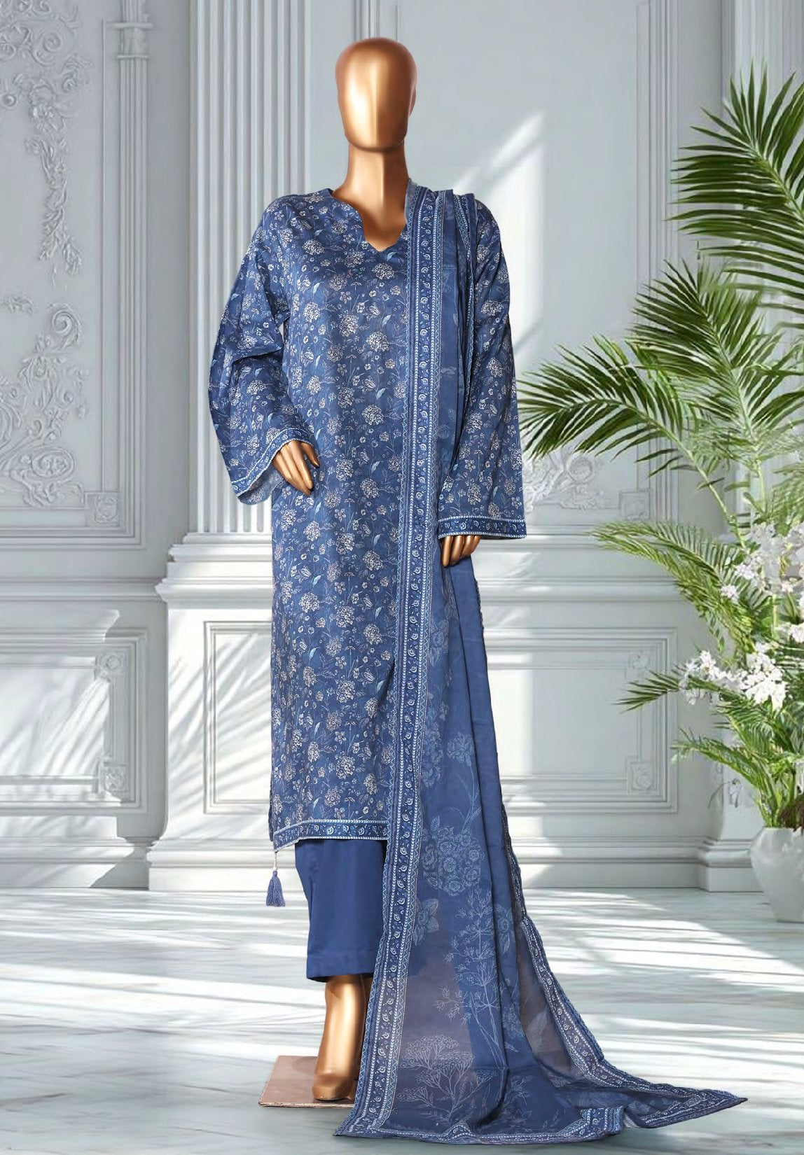 Bin Saeed | Stitch 3 Pc Printed Lawn Collection