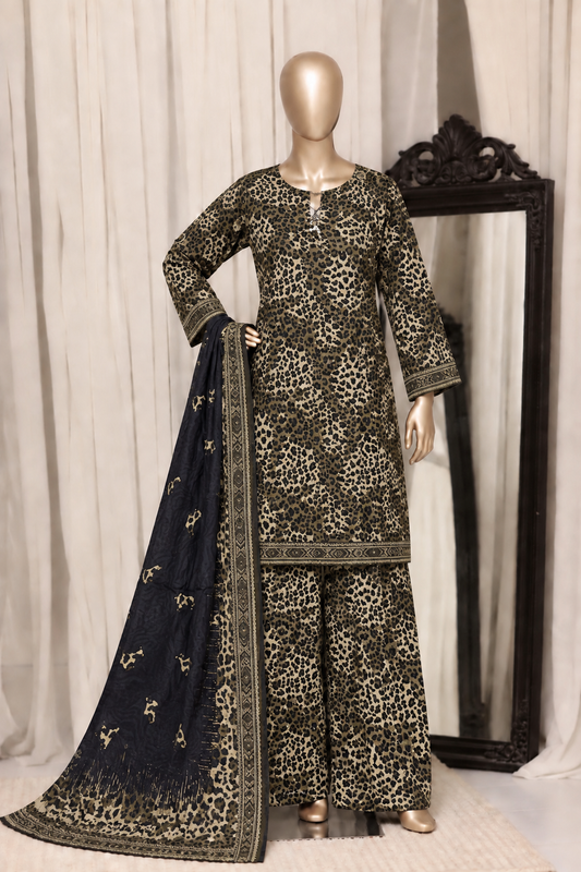 BIN SAEED | Stitch 3PC Printed Khaddar Collection – Premium Winter Collection