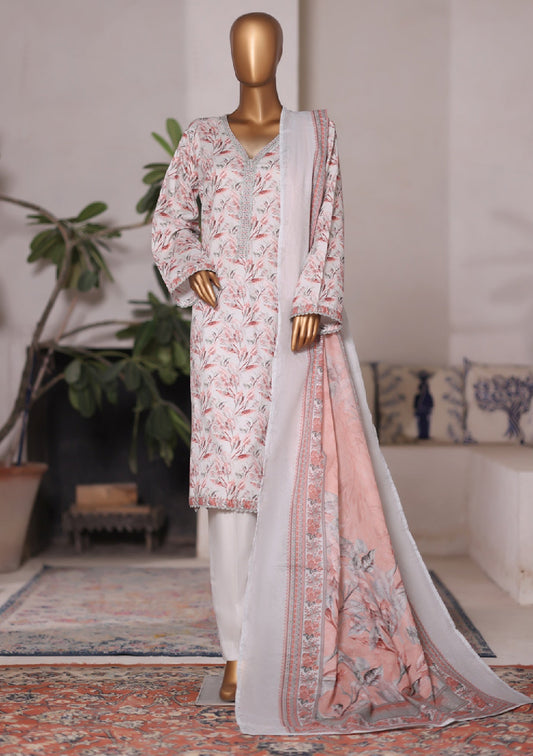 Bin Saeed | Stitched 3pc Printed Cotton Collection