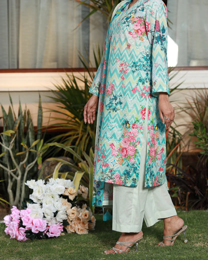 Chameli  | Unstitch 3 Pc Printed Lawn Collection