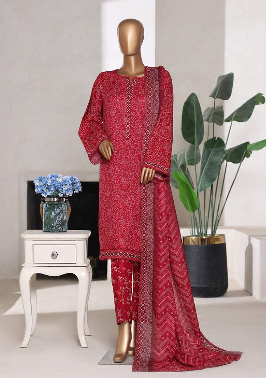 Bin Saeed | Stitched 3pc Printed Cotton Collection