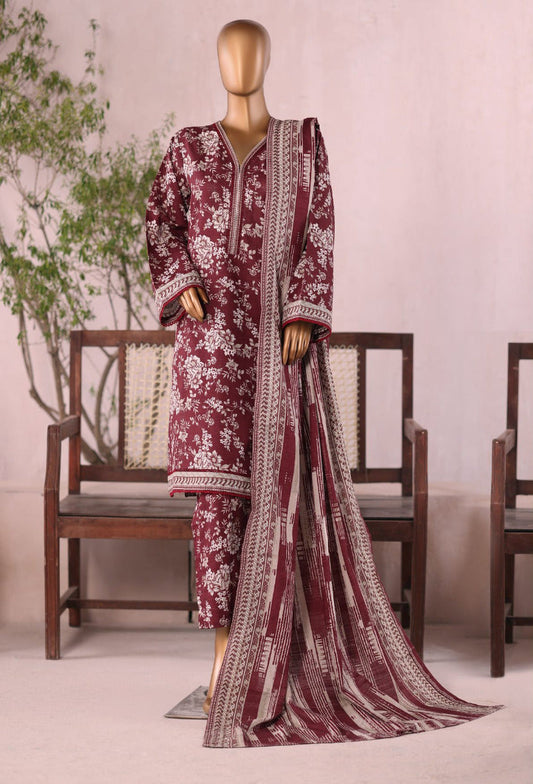 Bin Saeed | Stitched 3PC Printed Khaddar Collection