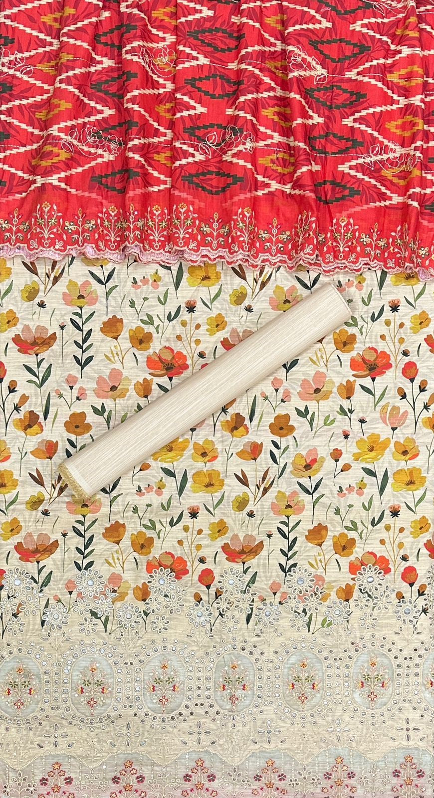 Riwayat | Unstitched 3pc Embroidered Khaddar Collection