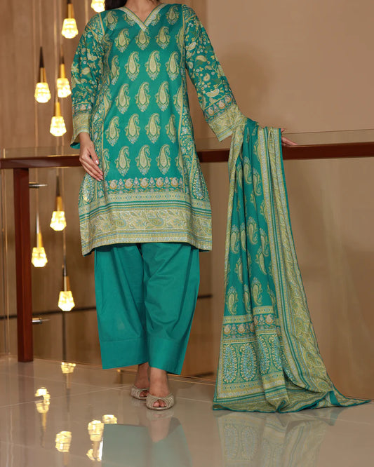 Chameli  | Unstitch 3 Pc Printed Lawn Collection