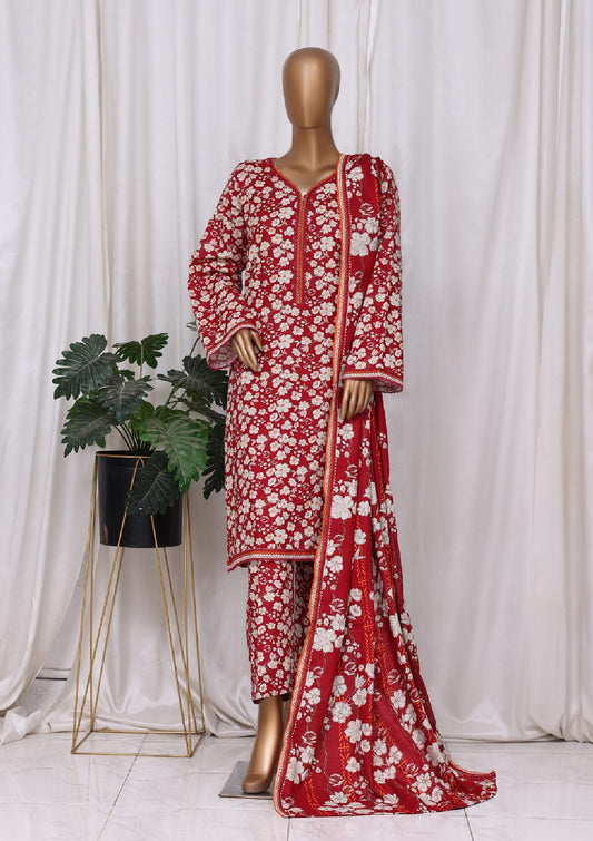 Bin Saeed | Stitched 3pc Printed Khaddar Collection