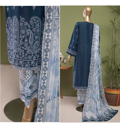 HZ by Oriental Prinkari Embroidered 3PC Unstitched Collection