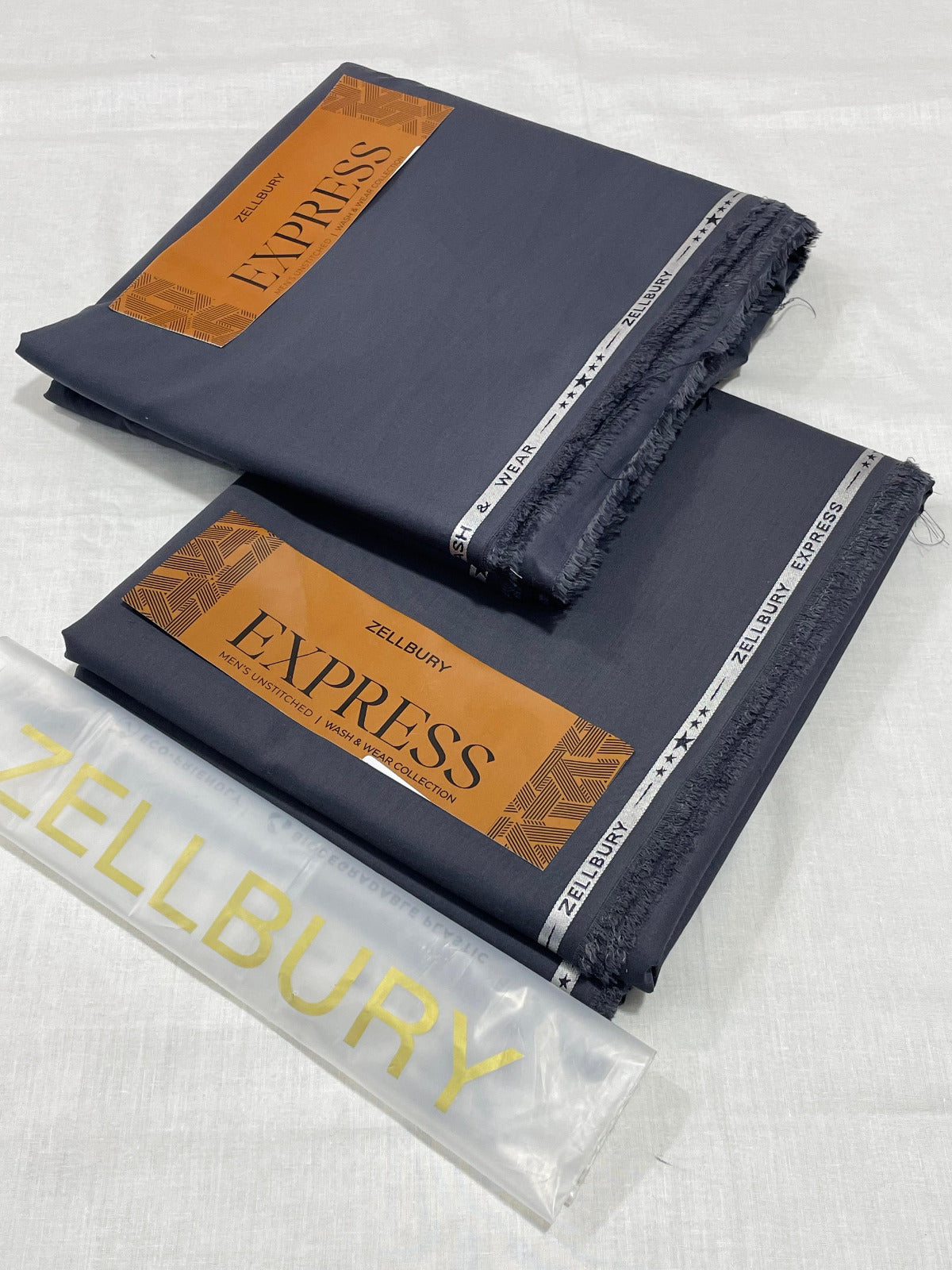 Zellbury Men’s | Unstitch Express Wash & Wear Collection – 4.25 Meter [GREY]