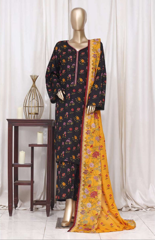 Bin Saeed | Stitched 3pc Printed Cotton Collection