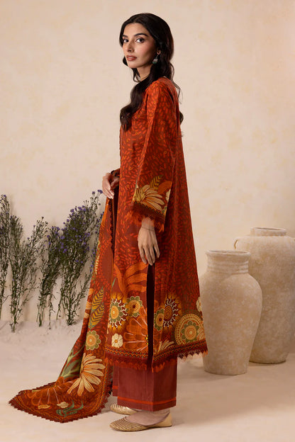Zellbury | Unstitched 3 Pc Printed Printed Khaddar Collection