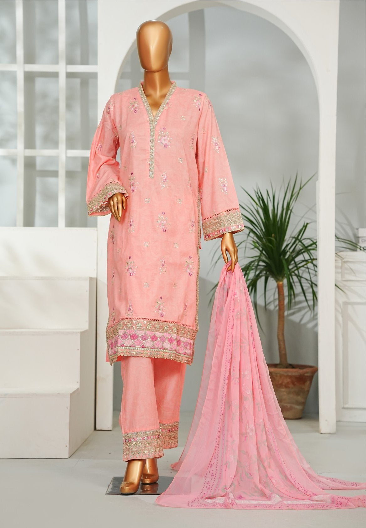 Bin Saeed | Stitch 3 PC Luxury Embroidered Lawn Collection