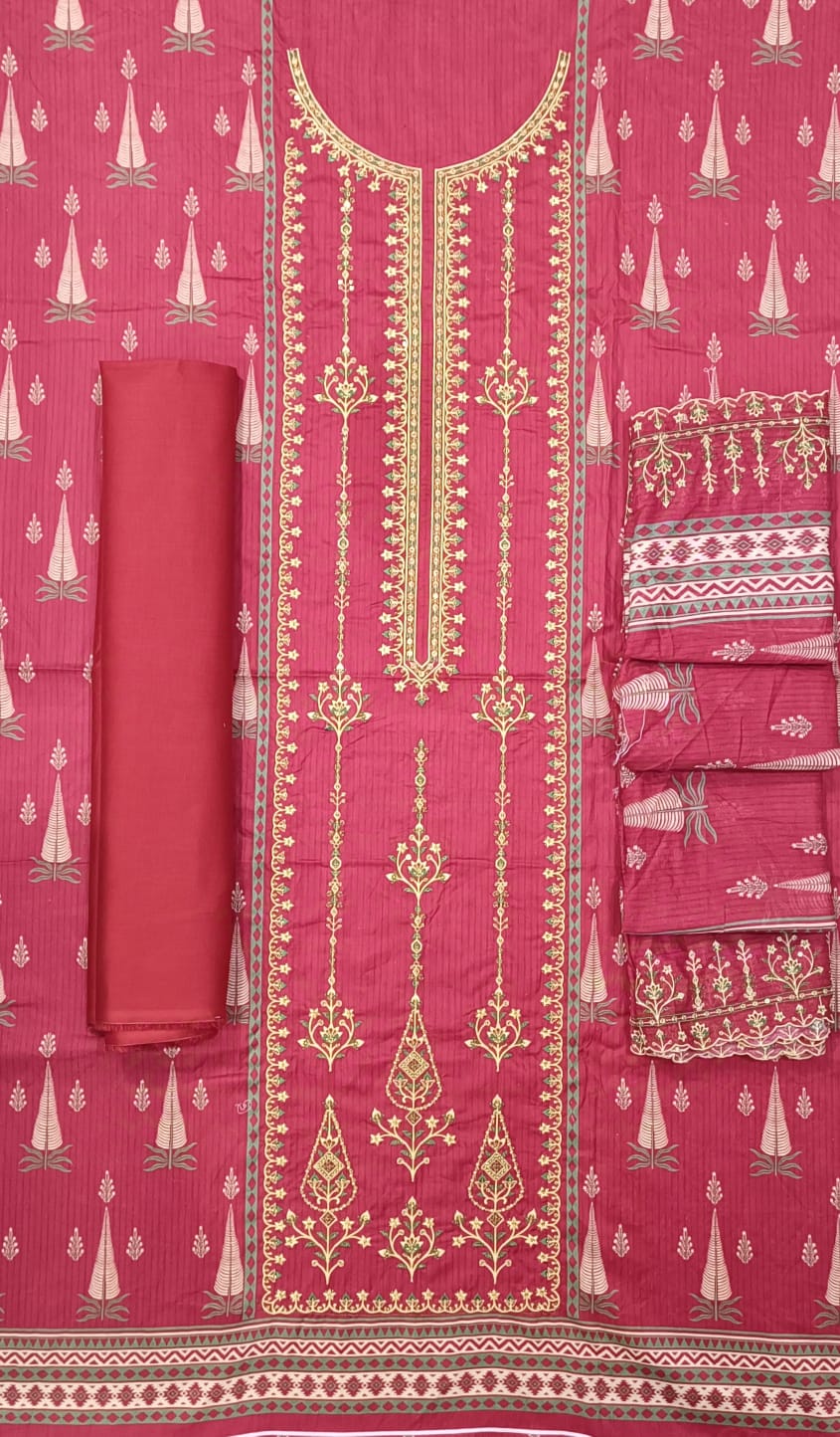 Bin Saeed | Unstitched 3pc Embroidered Khaddar Collection