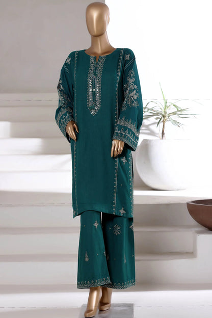 Sada Bahar | Stitched 2 Pc Embroidered Textured Cotton Winter Collection
