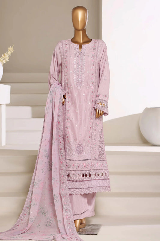 Sada Bahar | Stitch Long Shirt Festive Embroidered Lawn Collection - BarerahFabrics