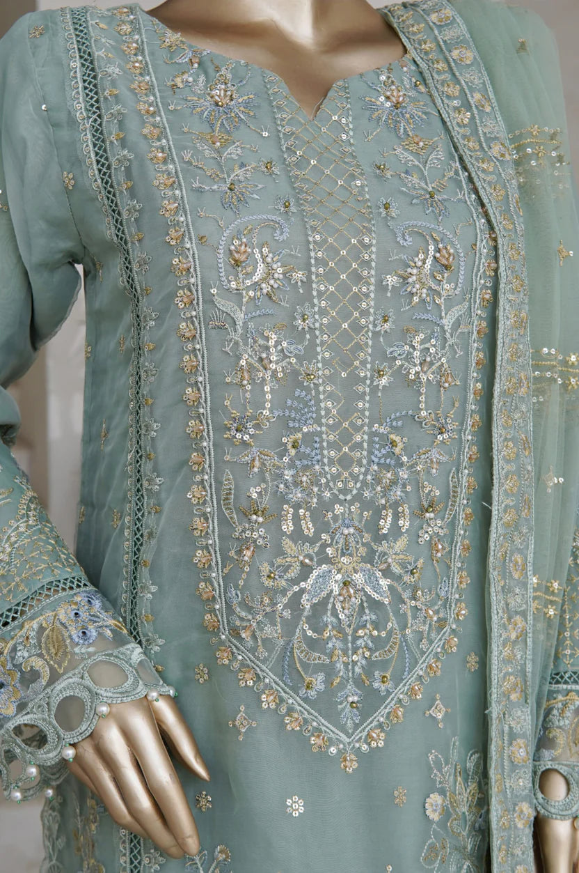 Sada Bahar | Stitch 3 Pc Luxury Embroidered Organza Collection