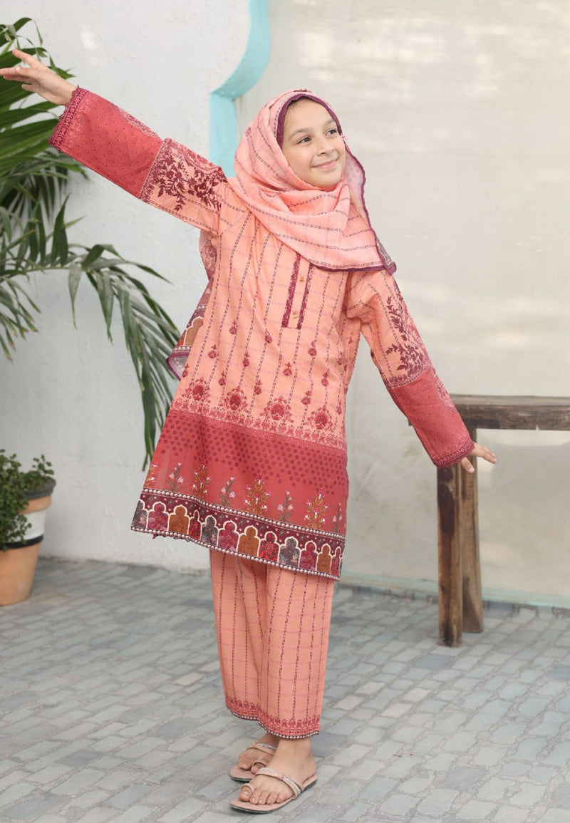 Oswah | Shifa Mid Summer Printed Kidz Collection
