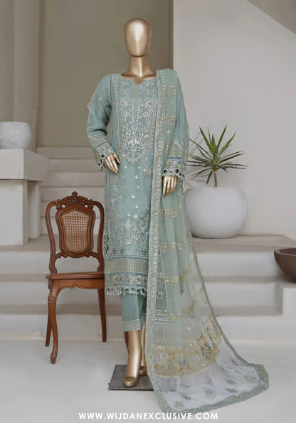 Sada Bahar | Stitch 3 Pc Luxury Embroidered Organza Collection