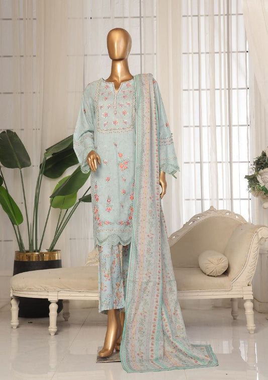 *Bin Saeed | Luxury Stitched 3PC Lawn Collection