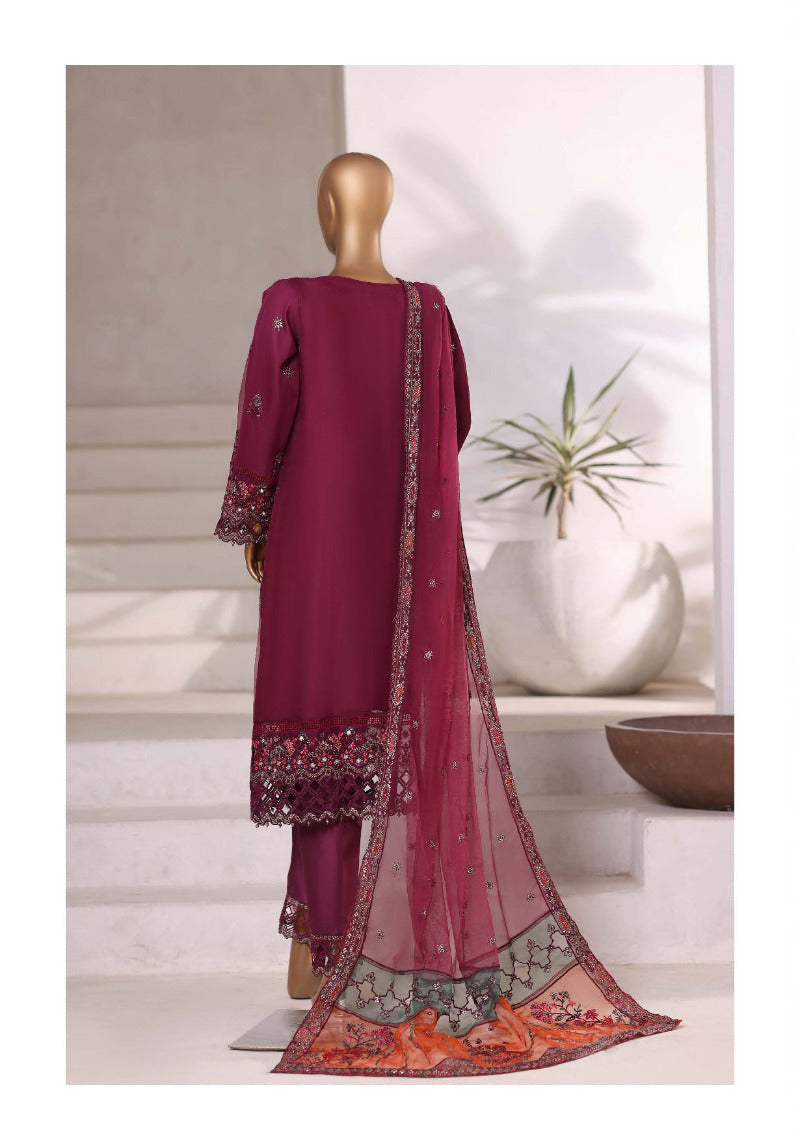 SADABAHAR | Mahpara Organza Stitched 3PC Collection.