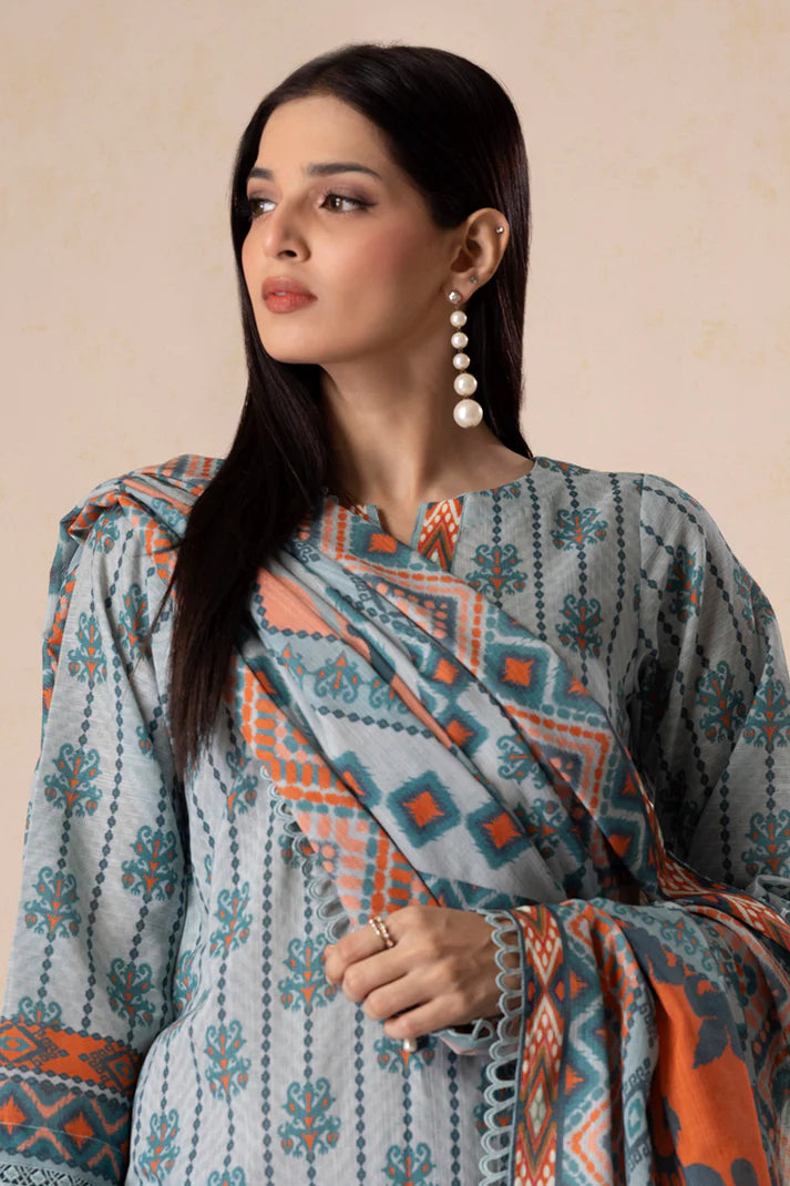 Zellbury | Unstitched 3 Pc Printed Printed Khaddar Collection