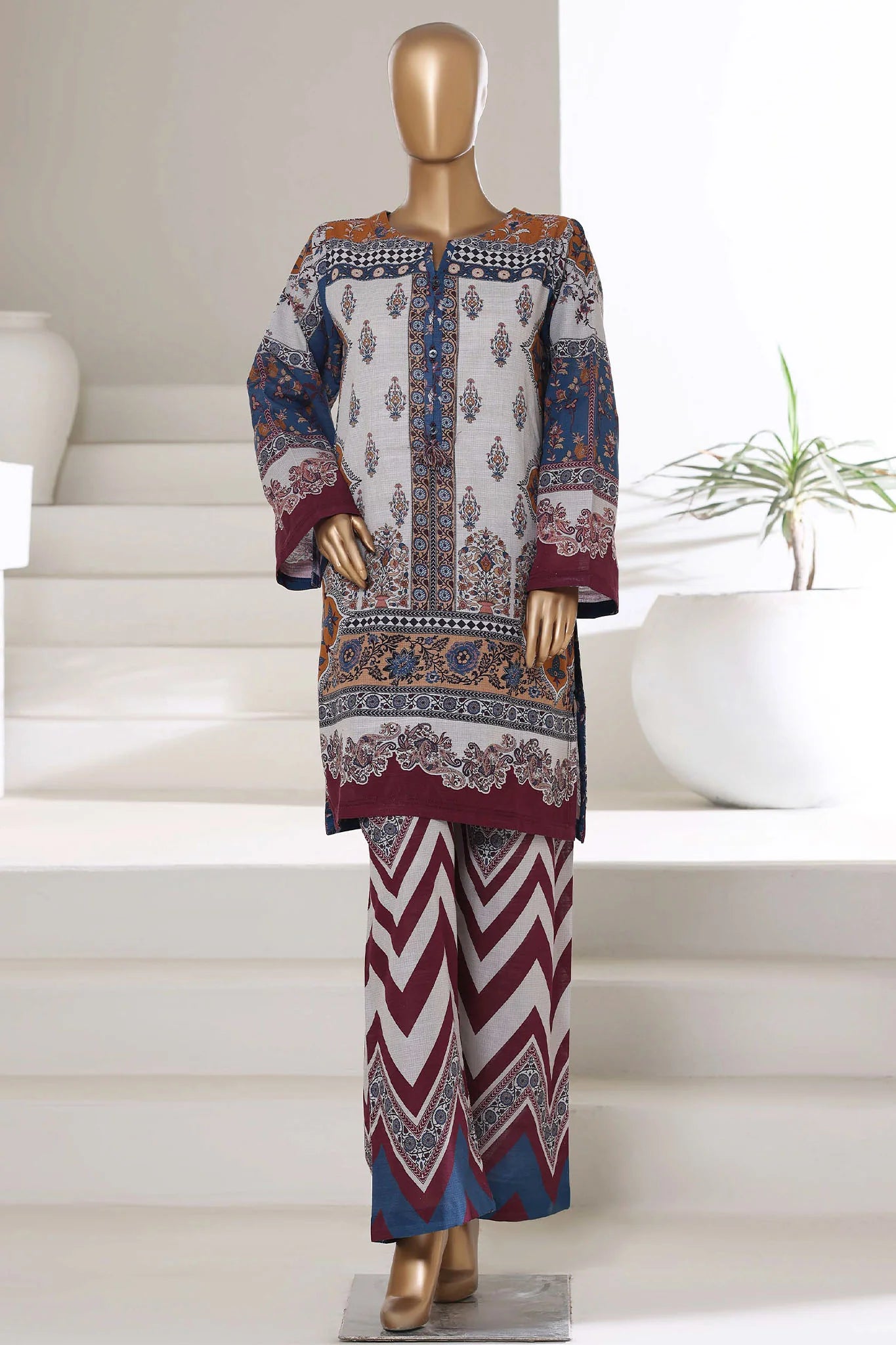 Sada Bahar | Stitch 2 Pc Printed Khaddar Collection