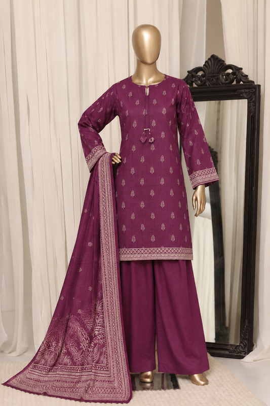 BIN SAEED | Stitch 3PC Printed Khaddar Collection – Premium Winter Collection