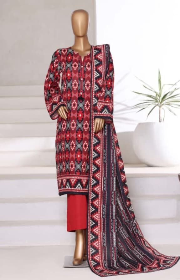 Sada Bahar | Stitched Printed Khaddar