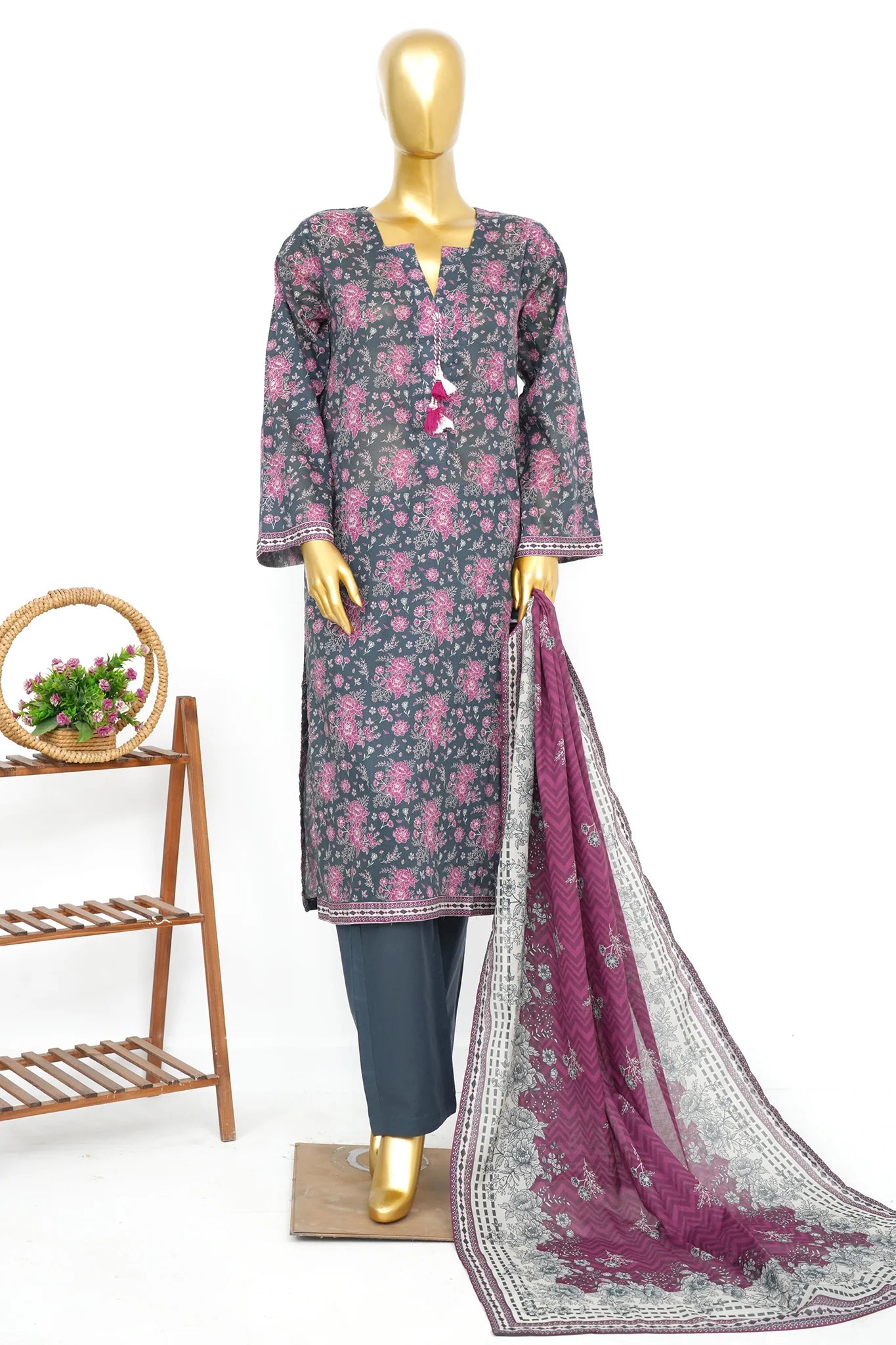 BIN SAEED | Stitched 3 Piece Printed Lawn Collection