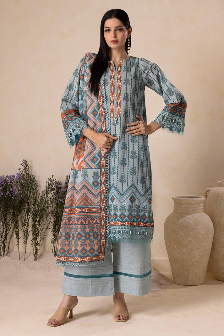 Zellbury | Unstitched 3 Pc Printed Printed Khaddar Collection