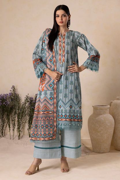 Zellbury | Unstitched 3 Pc Printed Printed Khaddar Collection