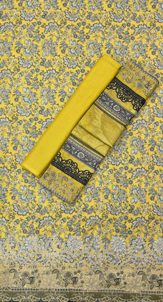 Bin Saeed | Unstitched 3pc Embroidered Khaddar Collection