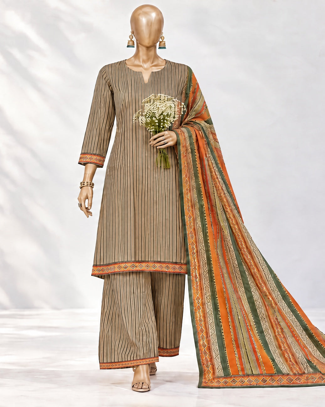 BIN SAEED | Stitch 3PC Printed Khaddar Collection – Premium Winter Collection