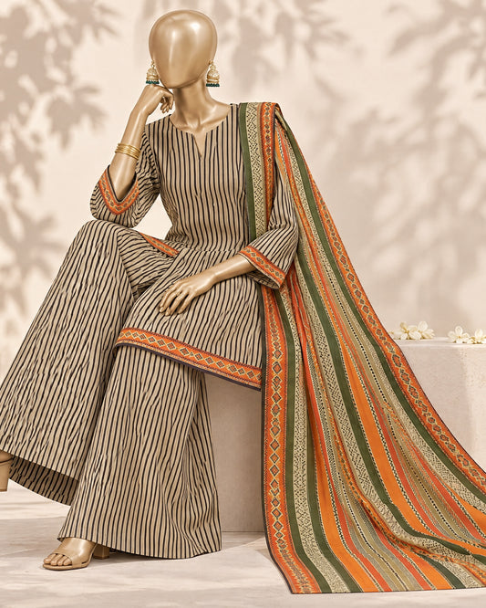 BIN SAEED | Stitch 3PC Printed Khaddar Collection – Premium Winter Collection