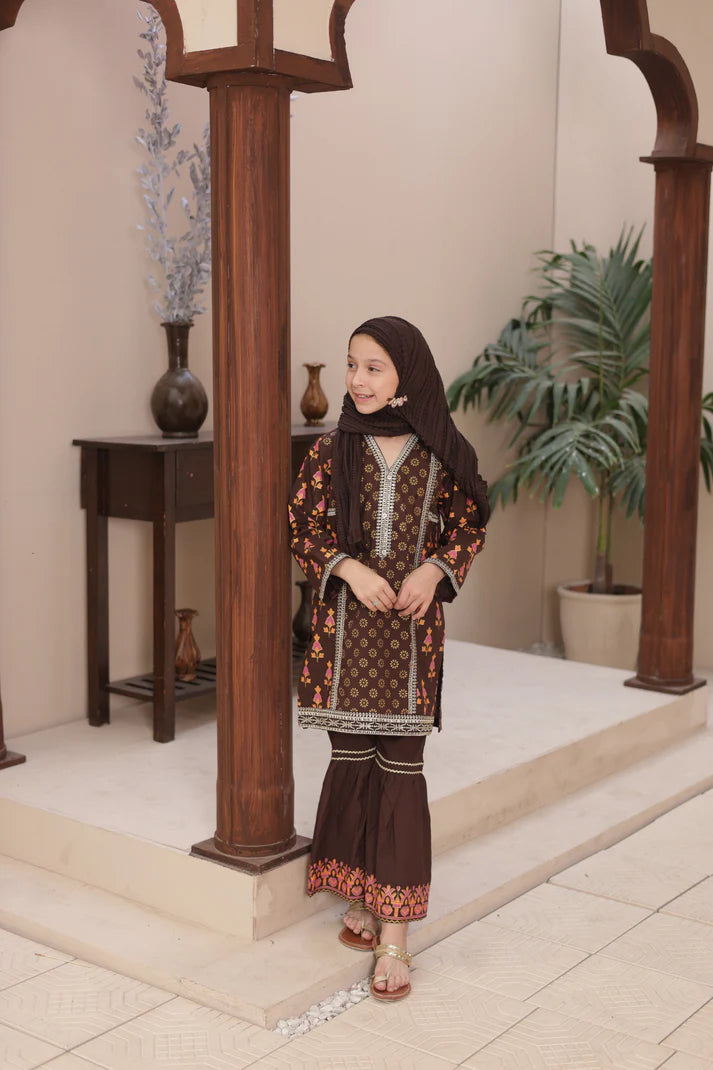 Suntex | Stitch 3 PC Kidz Festive Embroidered Lawn Collection