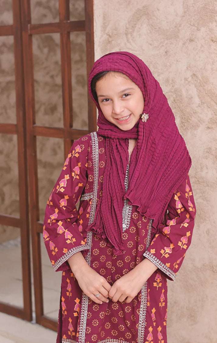Suntex | Stitch 3 PC Kidz Festive Embroidered Lawn Collection
