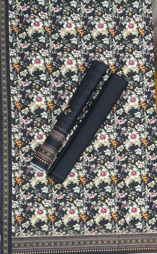 Bin Saeed | 3pc Unstitched Printed Khaddar Collection