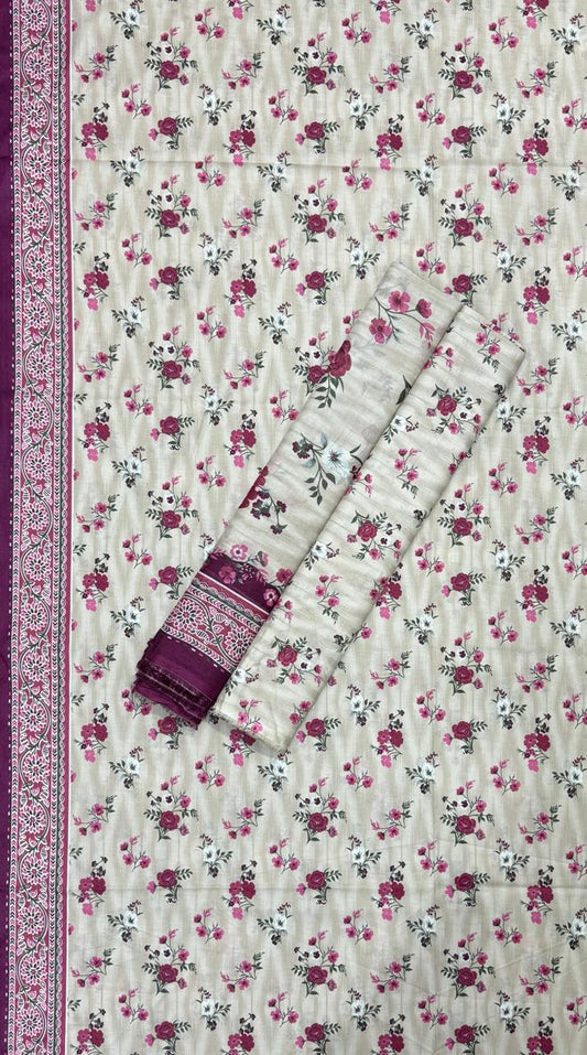 Bin Saeed | Unstitched 3PC Printed Khaddar Collection