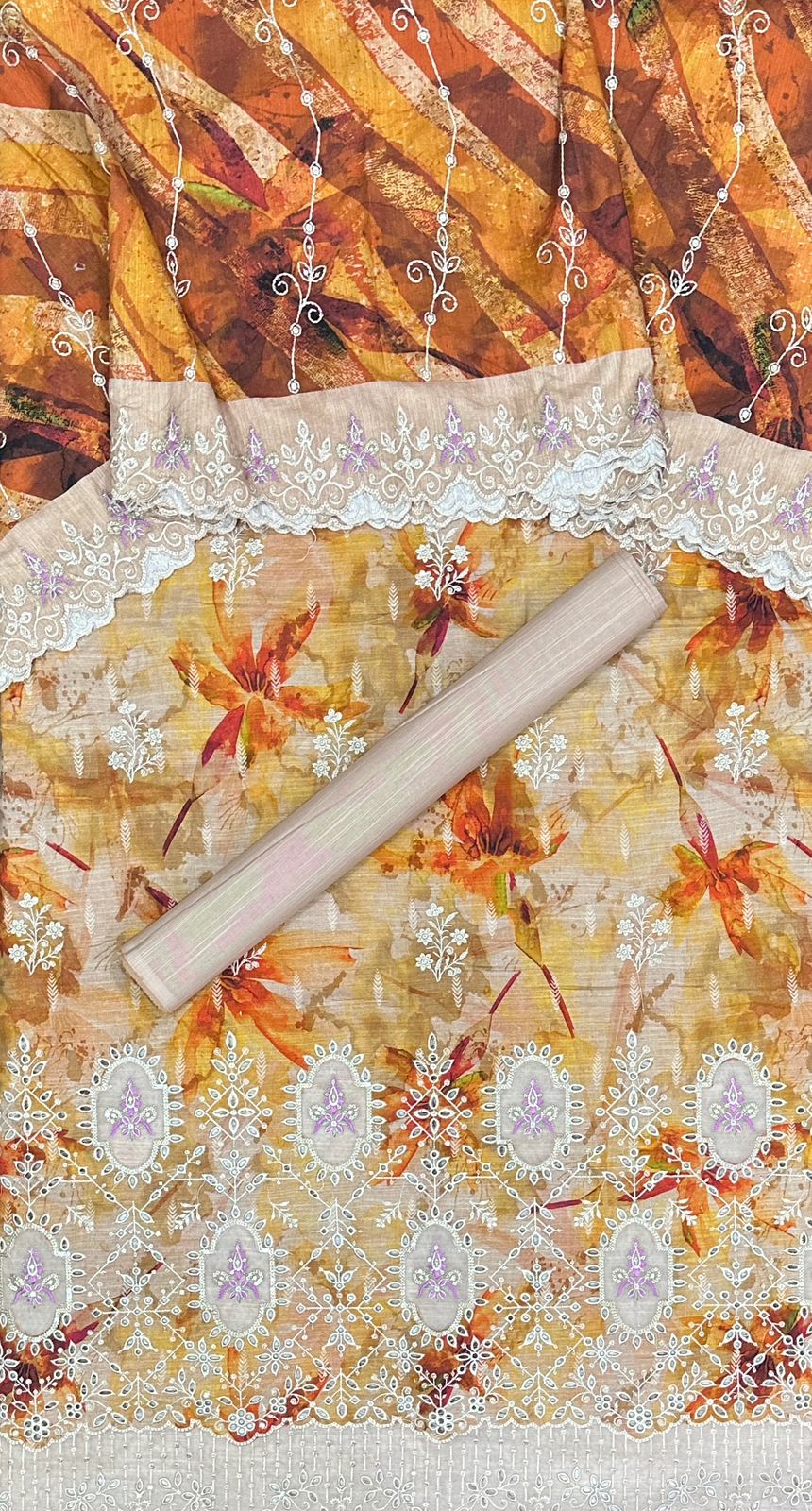 Riwayat | Unstitched 3pc Embroidered Khaddar Collection